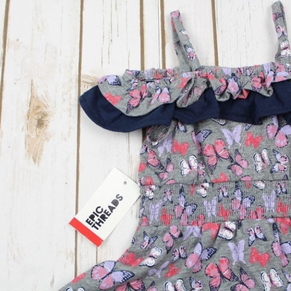 Epic Threads  Girls Ruffle-Trim Dress 2T - Picture 2 of 5